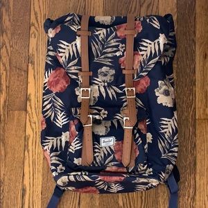 Herschel Supply Co Floral Backpack Little America